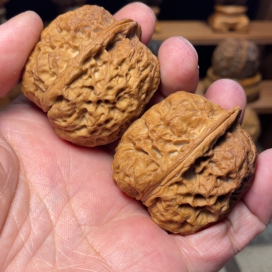 吊坠文玩核桃y高庄龙纹膀44