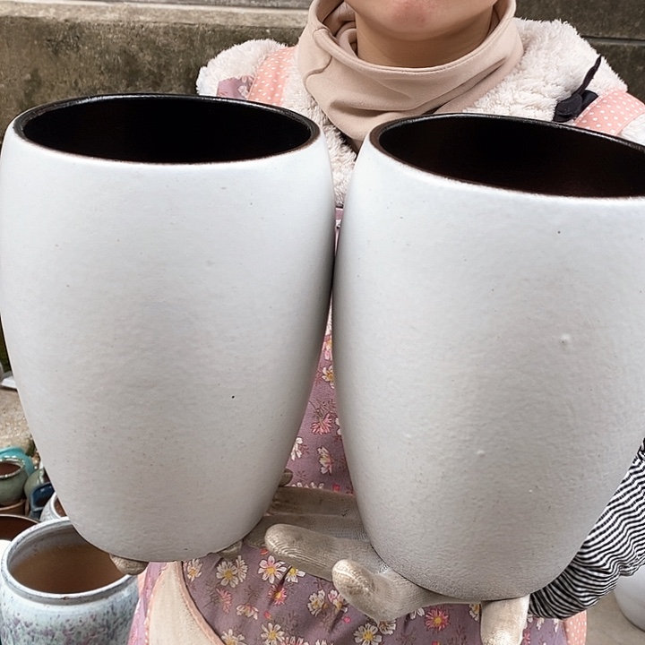 紫砂花盆正品口15高23