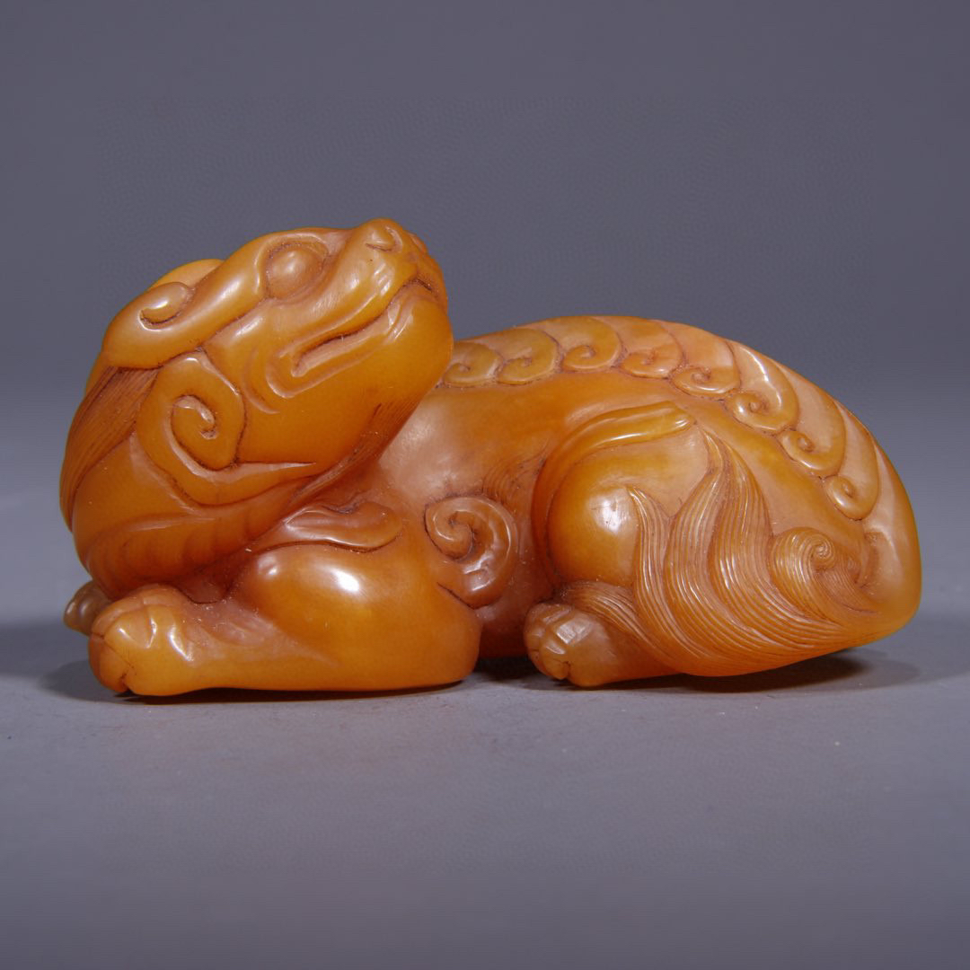 清代 寿山田黄摆件 G高88629