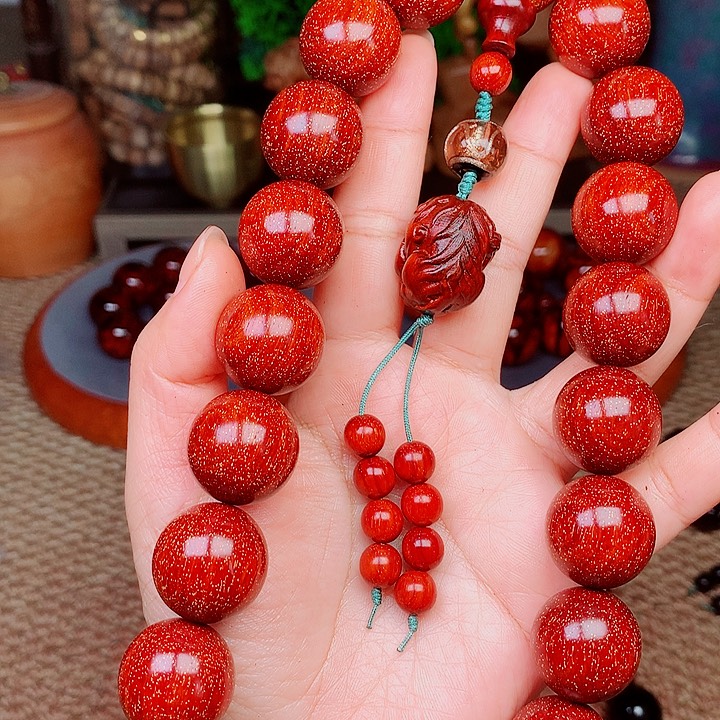 檀香紫檀（小叶紫檀）桃2.0红