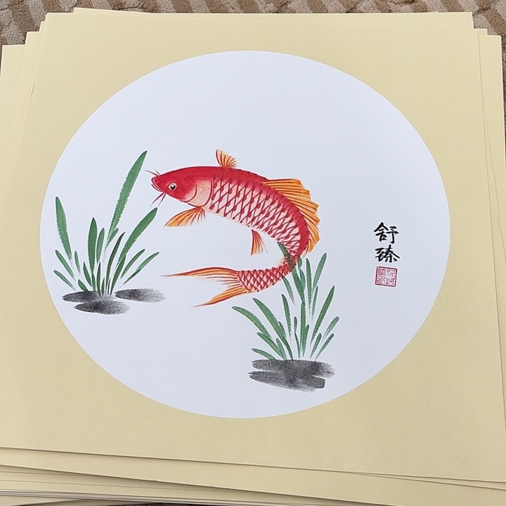 国画花鸟的翅膀和翅膀都是白色的