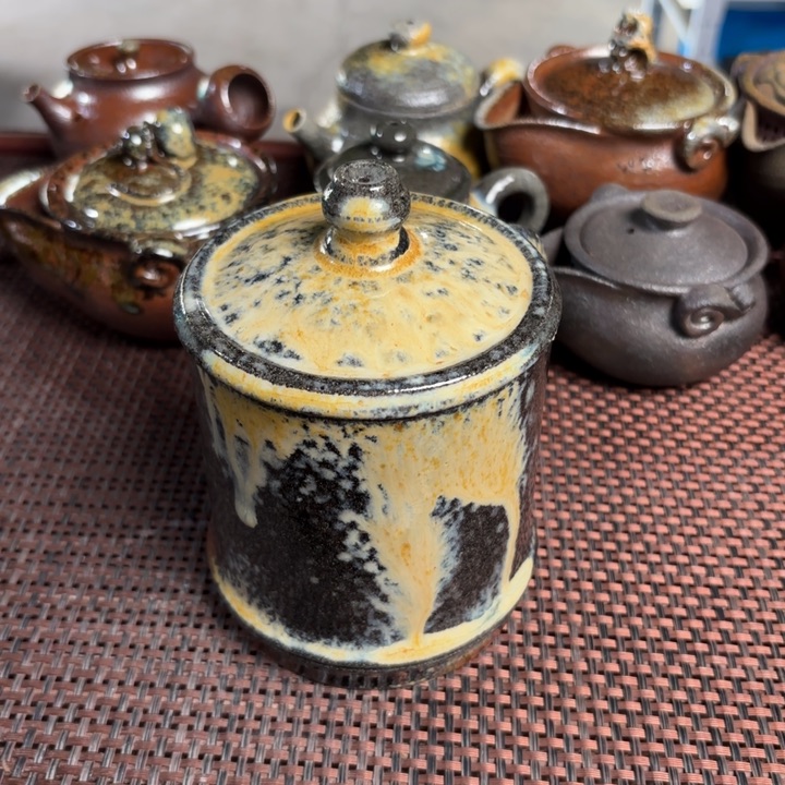 紫砂茶杯竹节盖抔450 C