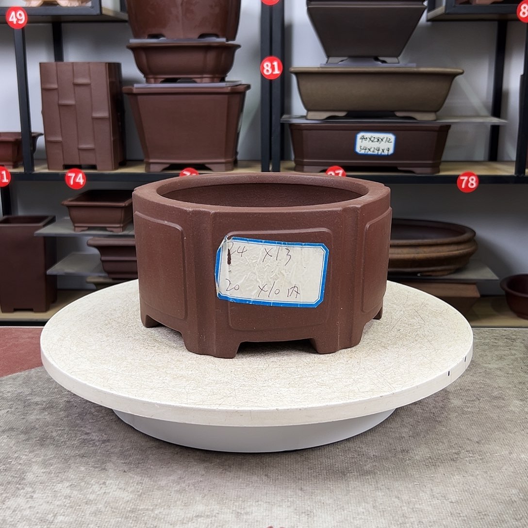 紫砂花盆内口20，内深10，福利价