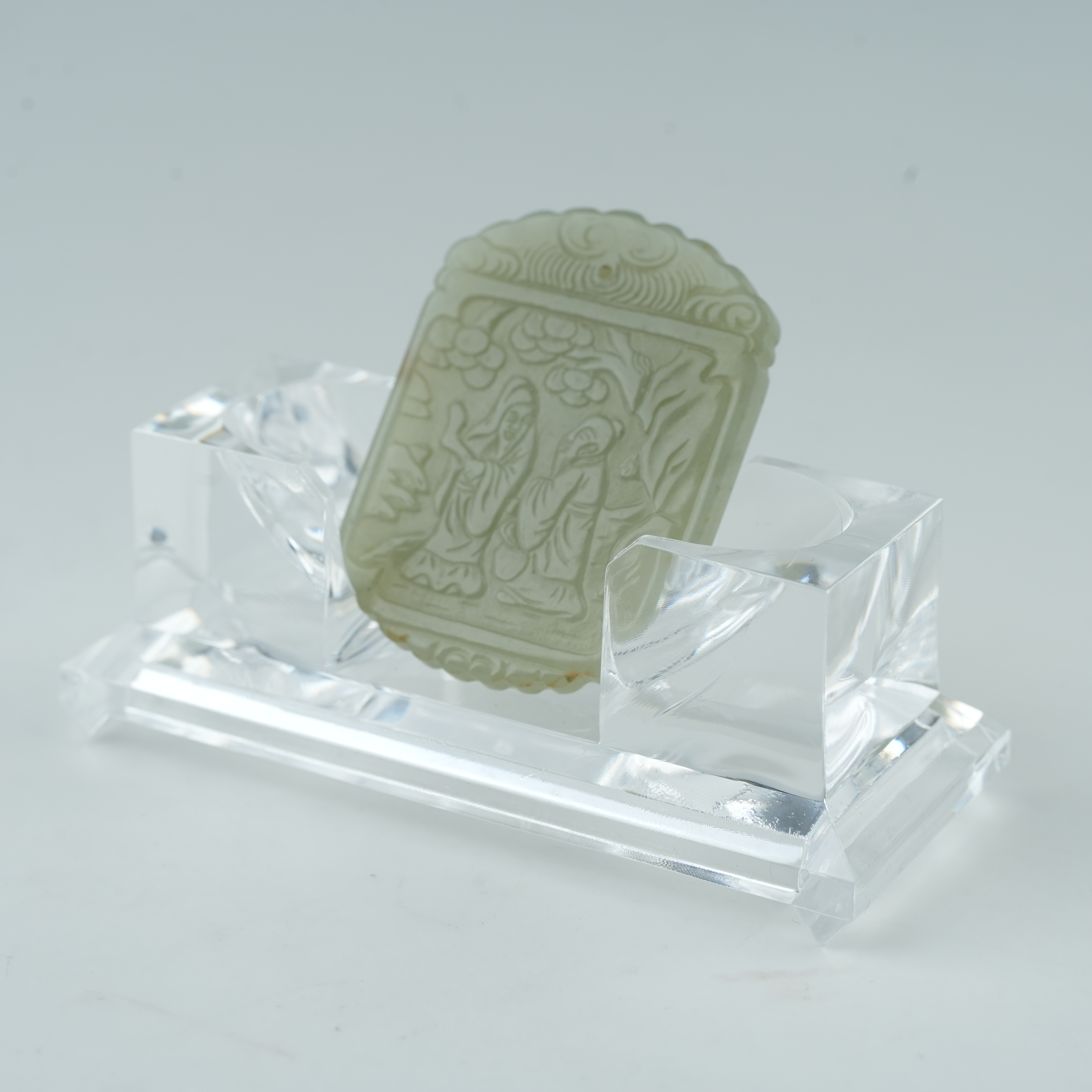 BM/创汇时期和 田 玉诗文玉佩/548940