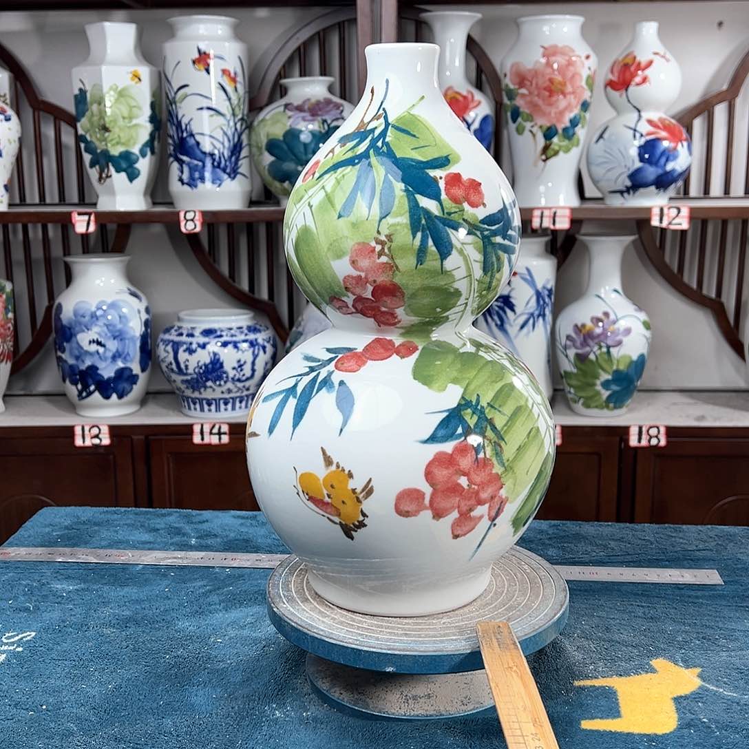 摆件景德镇陶瓷葫吧