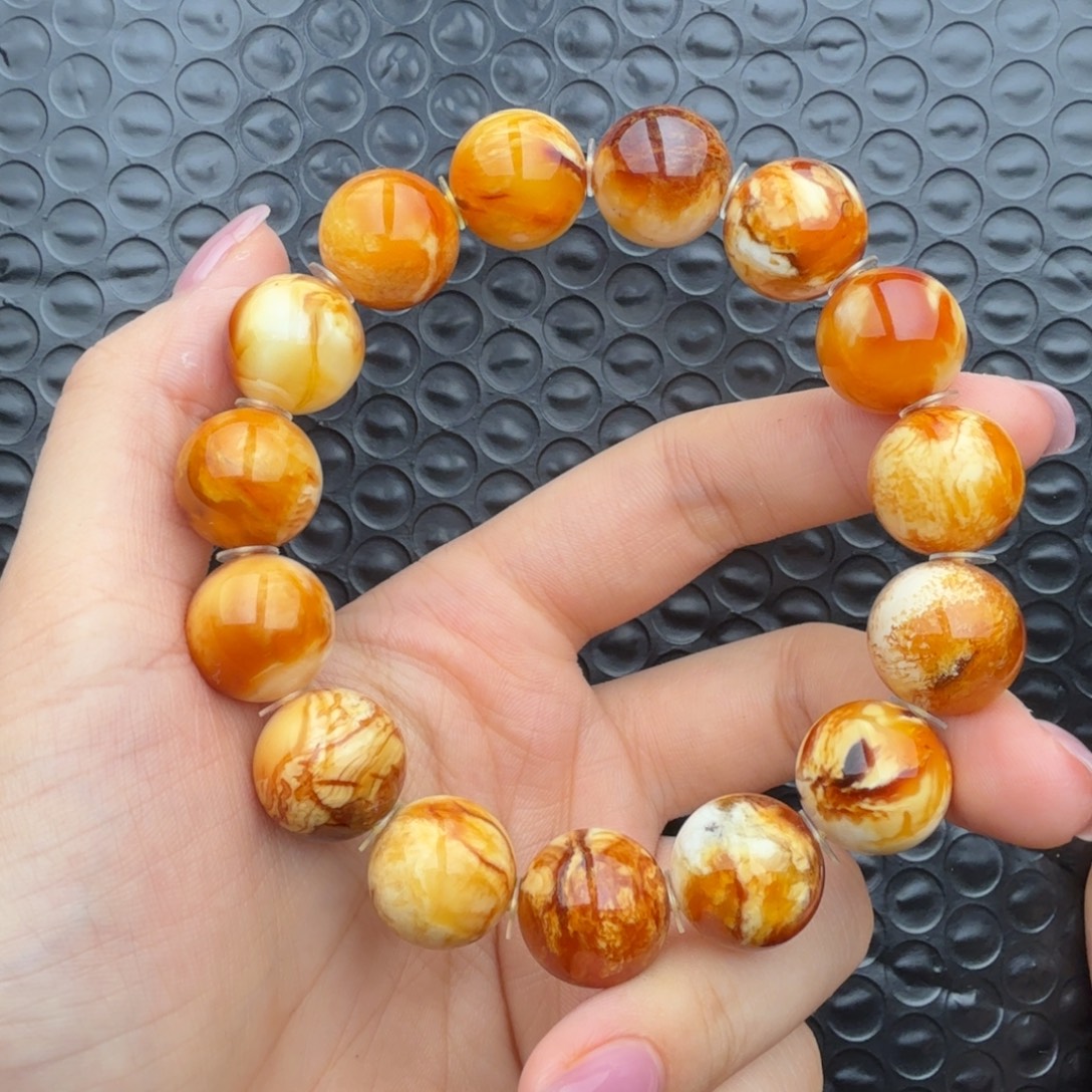 琥珀未镶嵌珠宝奇石琥珀蜜蜡11