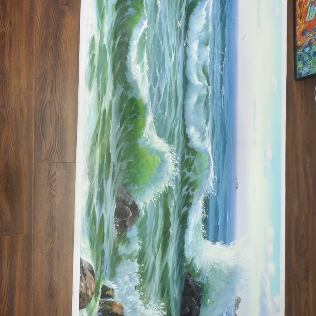 油画加油加油加油努力加油努力加油努力