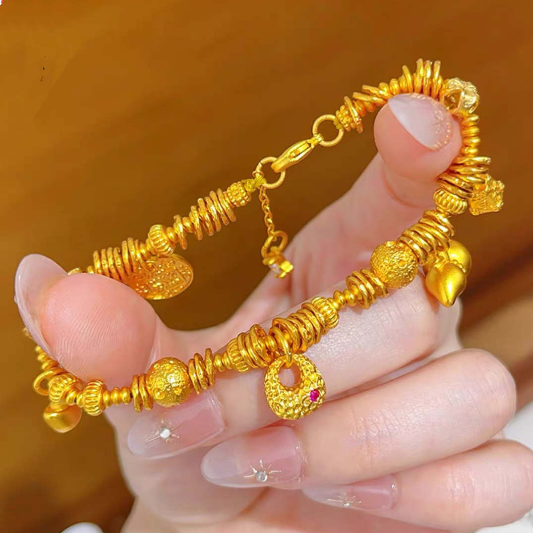 合金手链 (葫芦胖福)盘缠手链