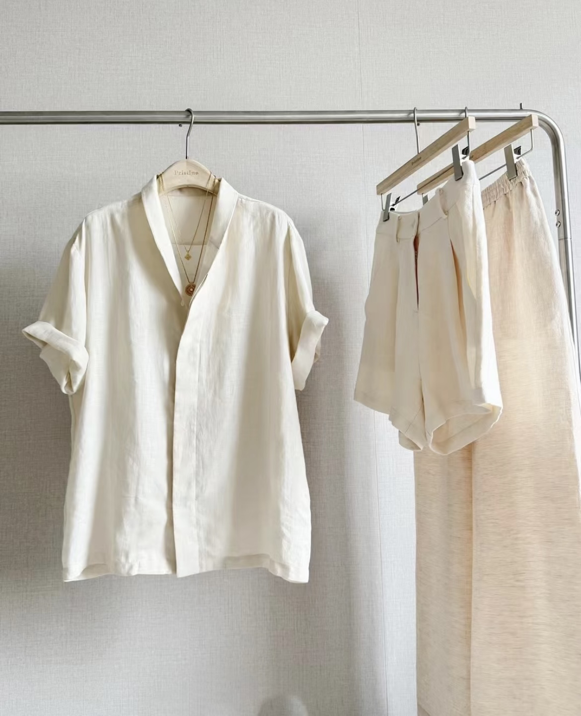 晨汐服饰 复古 亚麻 苎麻上衣 连衣裙 直播间链接（下单请备注）