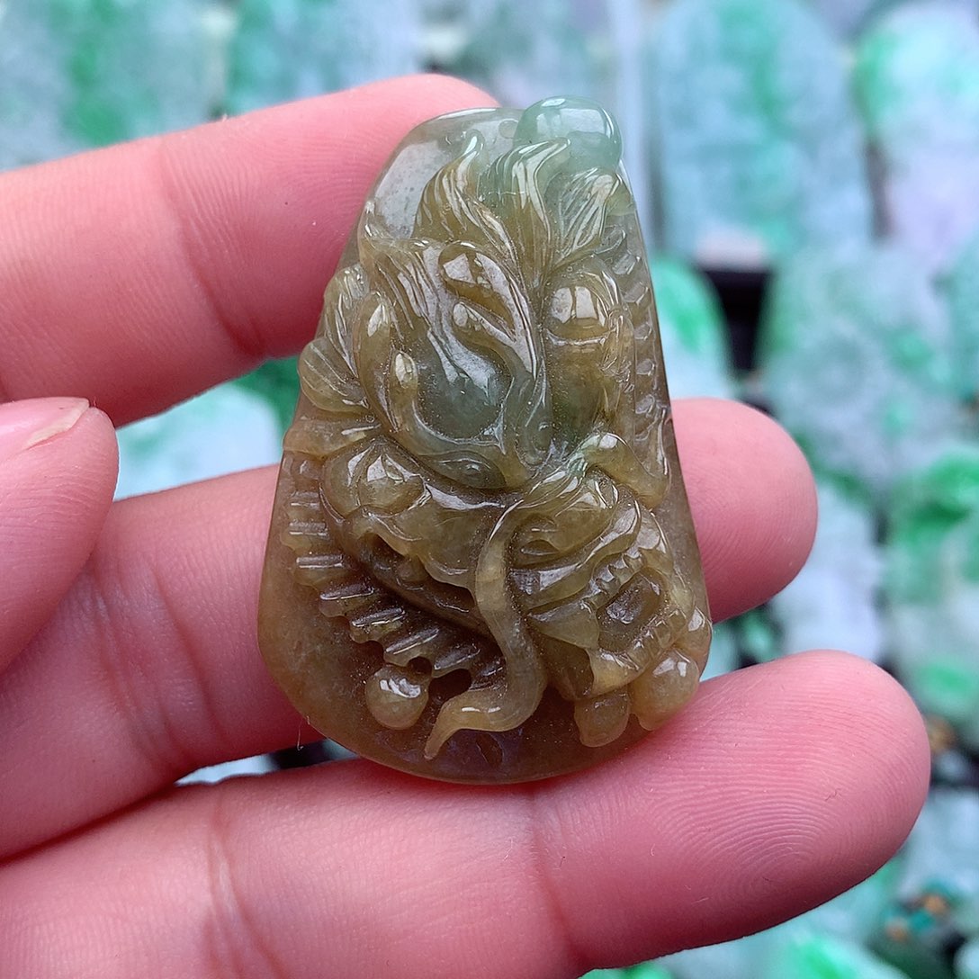 翡翠吊坠(不含链)未镶嵌