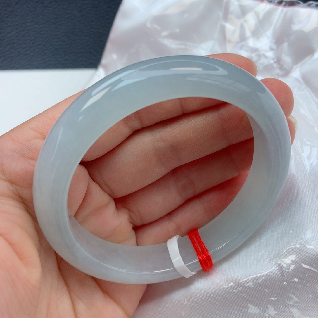 未镶嵌手镯翡翠58圈