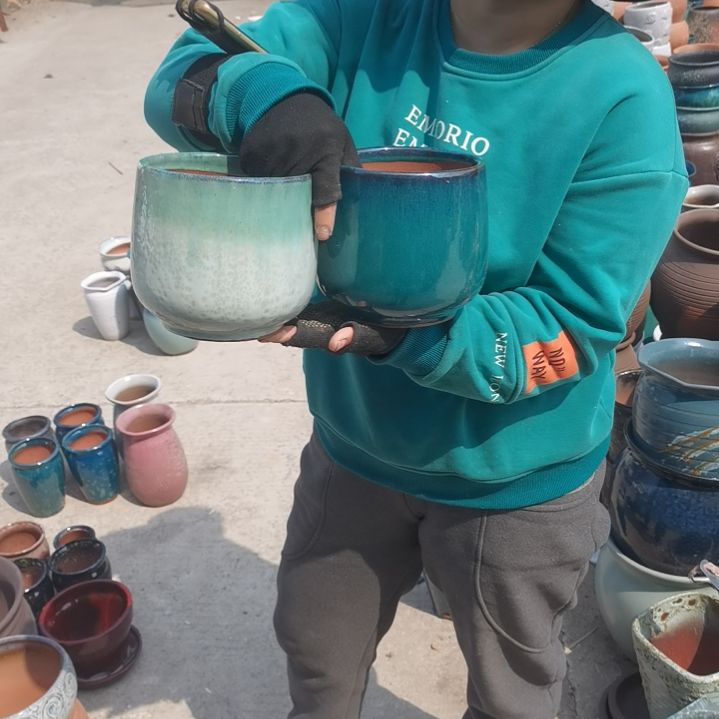 红陶口14高14瑕疵