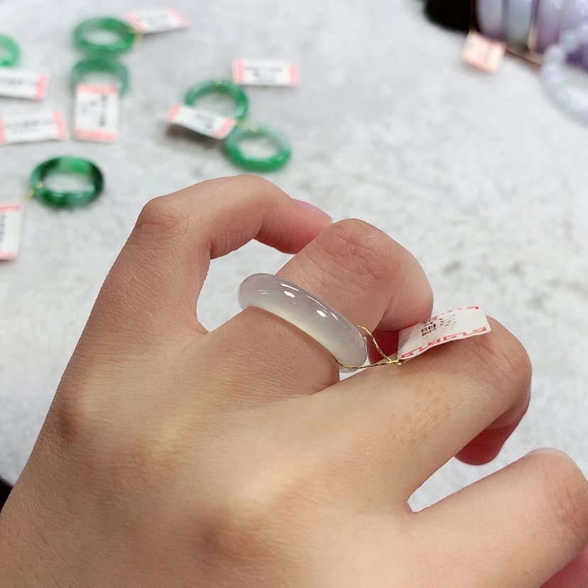 【闪购商品】未镶嵌戒指翡翠11号