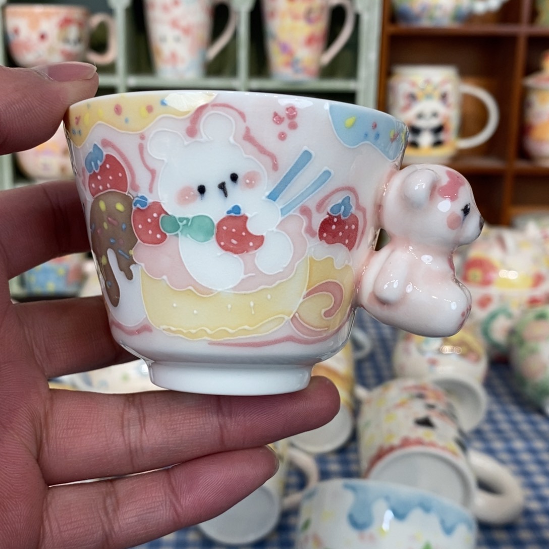 瓷片小号茶杯蛋糕福利