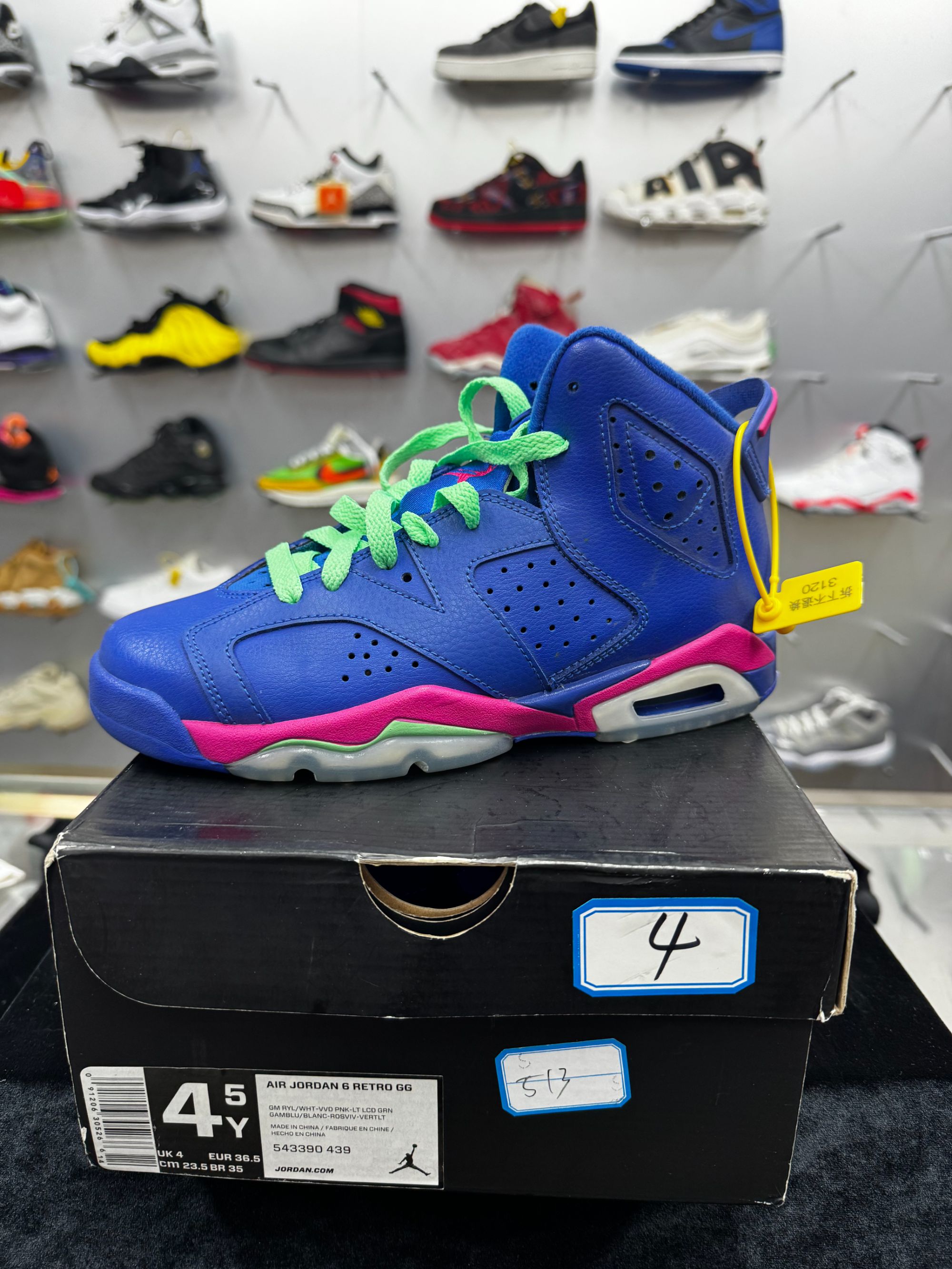 nike aj6蓝粉 全新原盒  36.5码  4