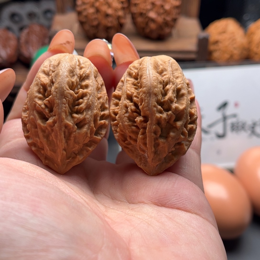 文玩核桃把件关东木子家楸大胖16