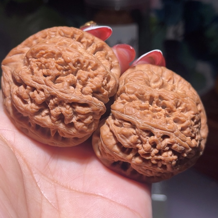 哈***喽吊坠文玩核桃           47