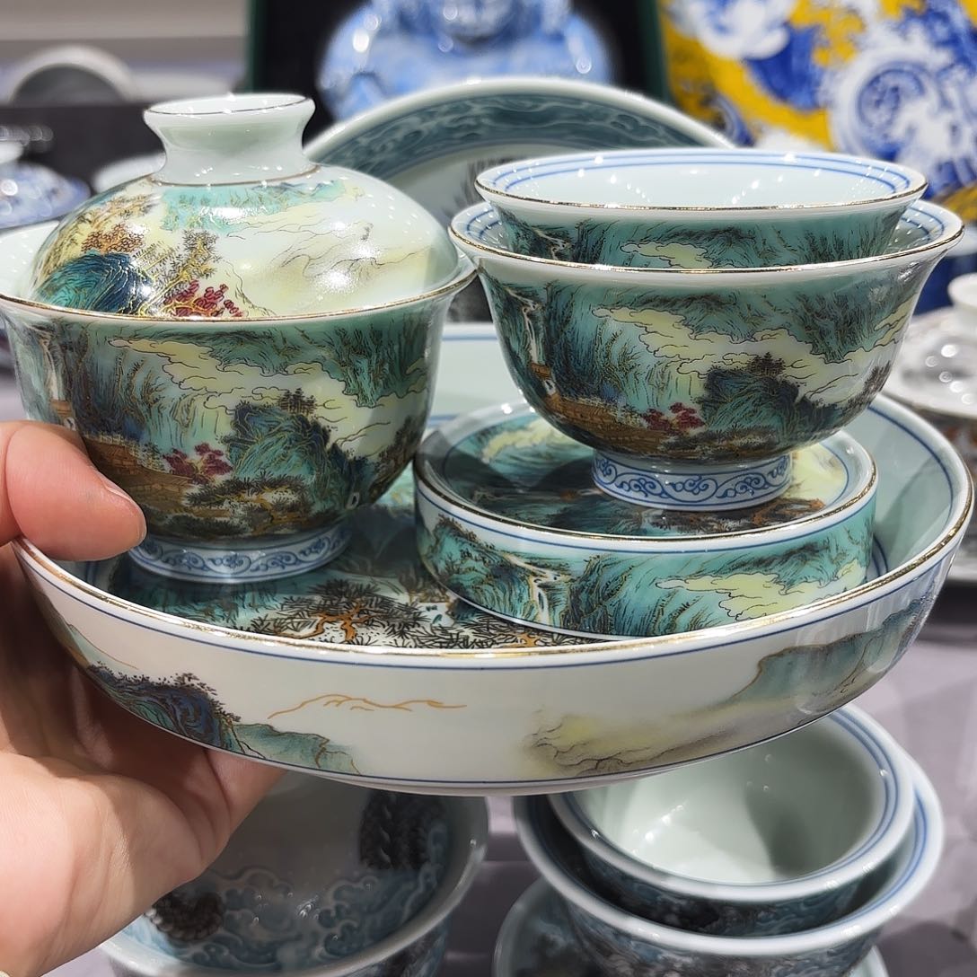 瓷片景德镇瓷器艺术