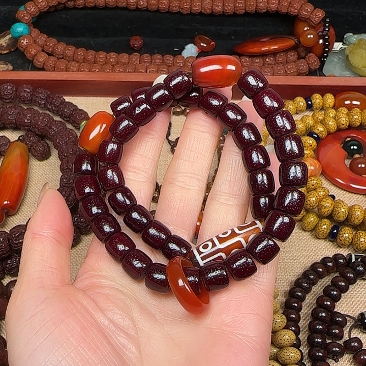 星月菩提手串星月菩提