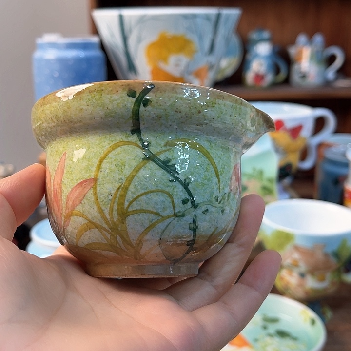 陶景德镇釉下手绘陶瓷 