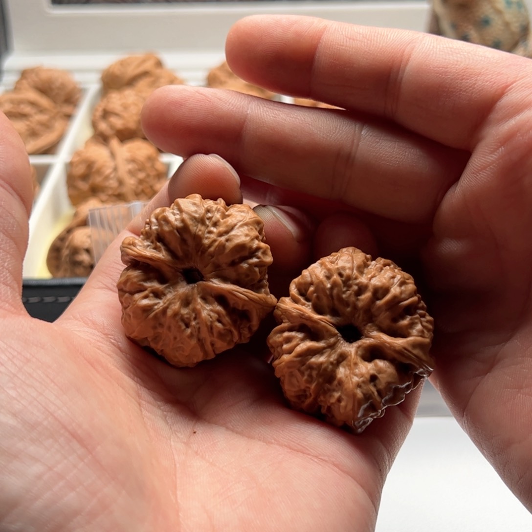 核桃把件延庆蛤蟆头