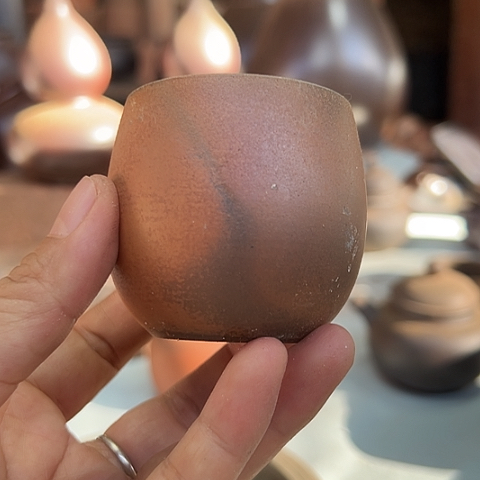 戬谷龙窑柴烧茶杯55