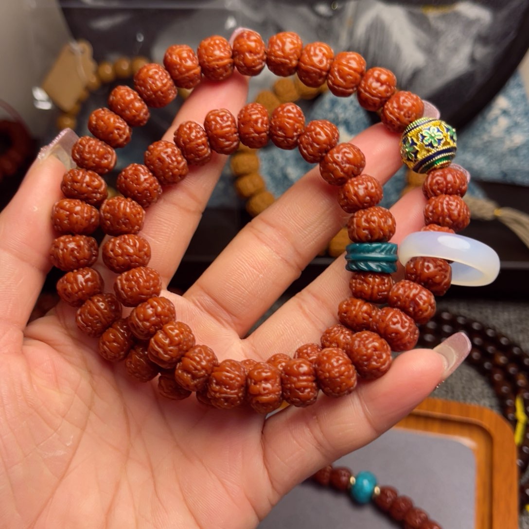 金刚菩提吊坠一代纯血老树王六瓣