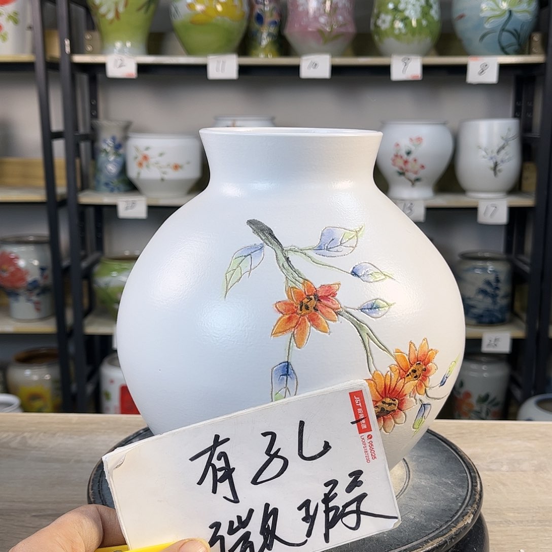 罐1xc景德镇陶瓷花盆