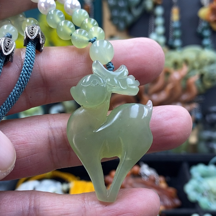 【闪购商品】未镶嵌岫玉吊坠