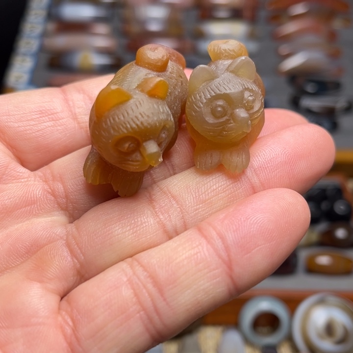 玛瑙/玉髓吊坠(不含链)未镶嵌