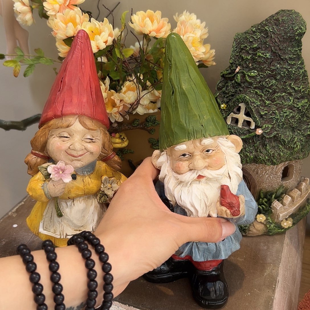 花园摆件红红火火