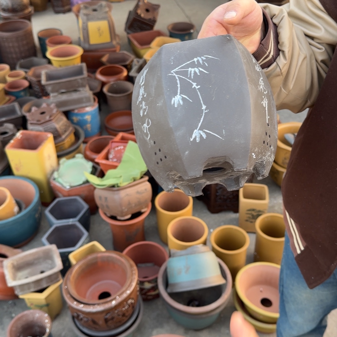 花盆紫砂瑕疵和瑕疵