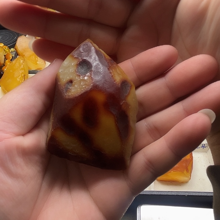 定制琥珀未镶嵌纯天然蜜蜡吊坠