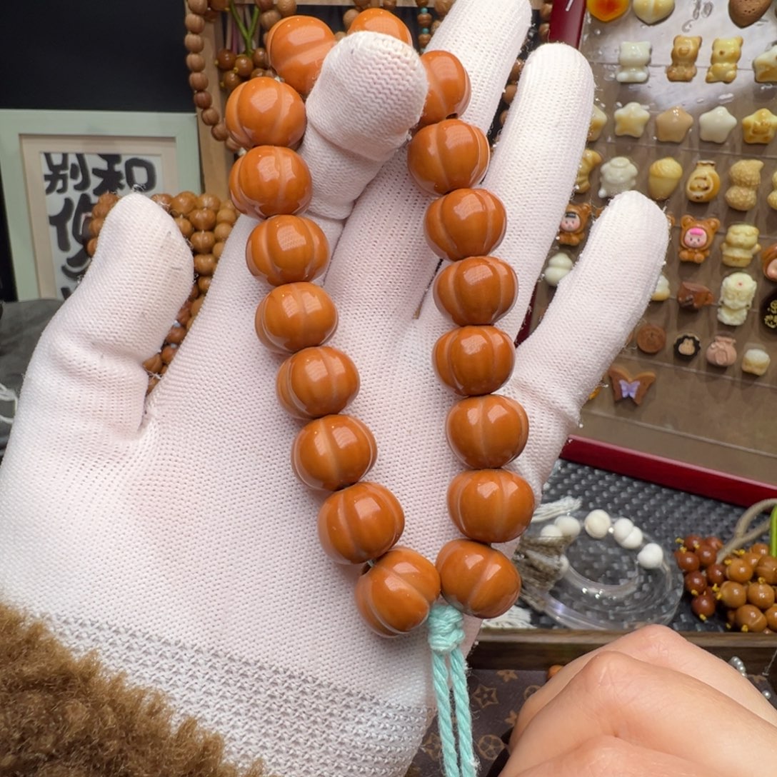 手串猴头核桃微瑕泡芙南瓜