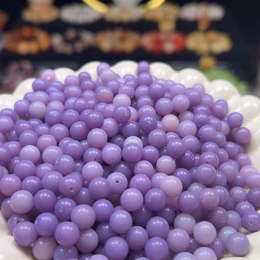 手串菩提根/象牙果卡8紫玉圆500颗