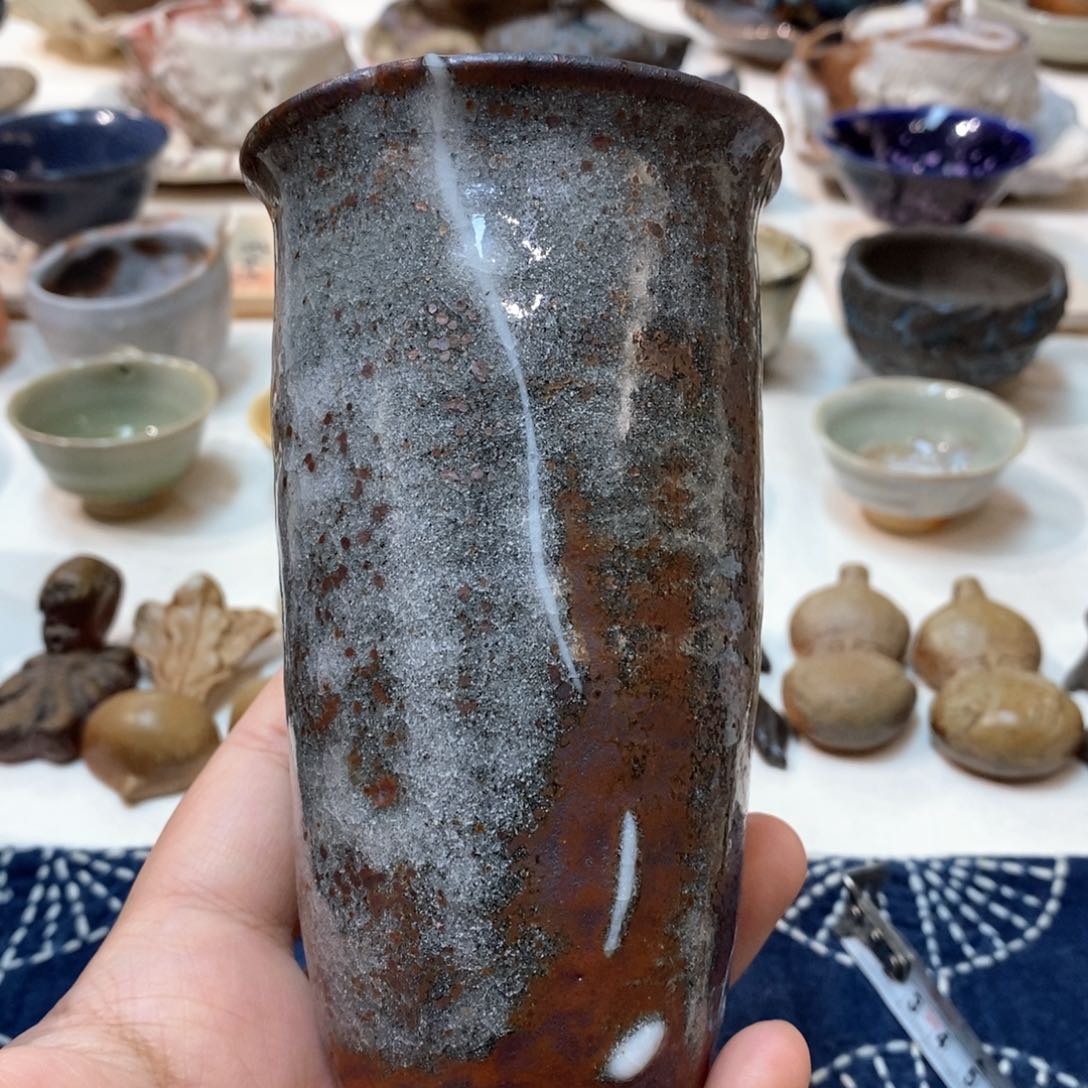 柴烧侘寂粗陶茶具