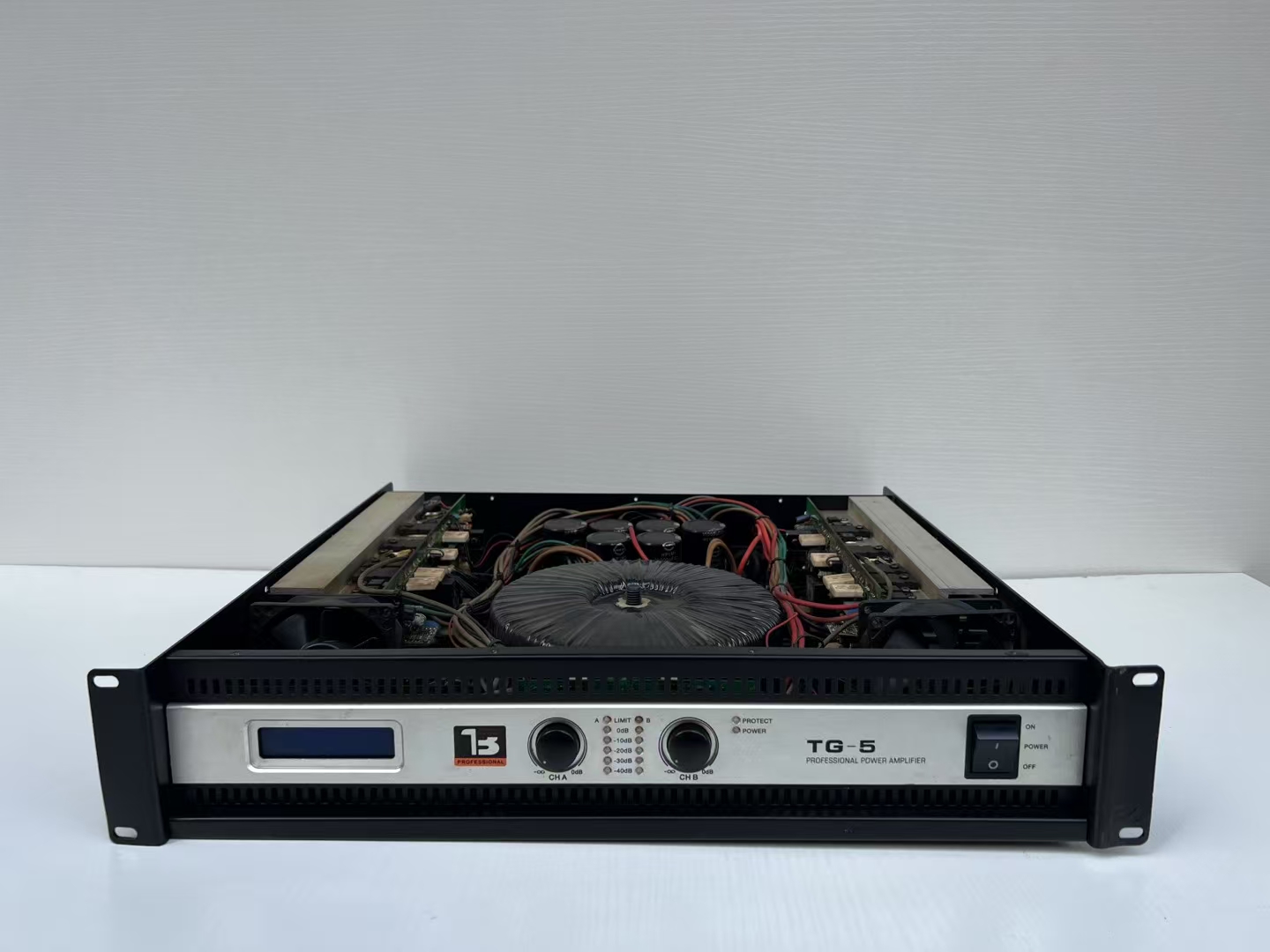 美国天博双500W专业KTV功放机会议室酒吧家用唱歌功放机不包邮