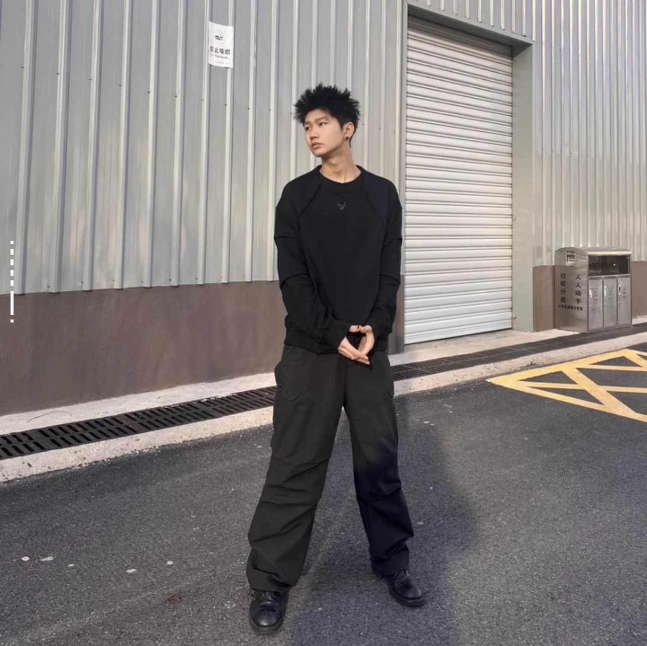 B20#某物3张！bo家的双褶皱伞兵裤