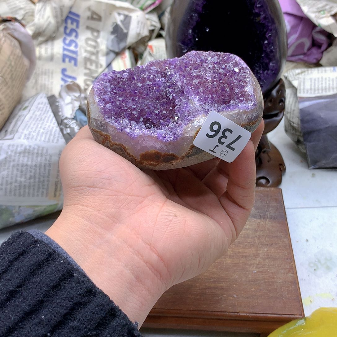 紫晶大型摆件（非配饰）未镶嵌