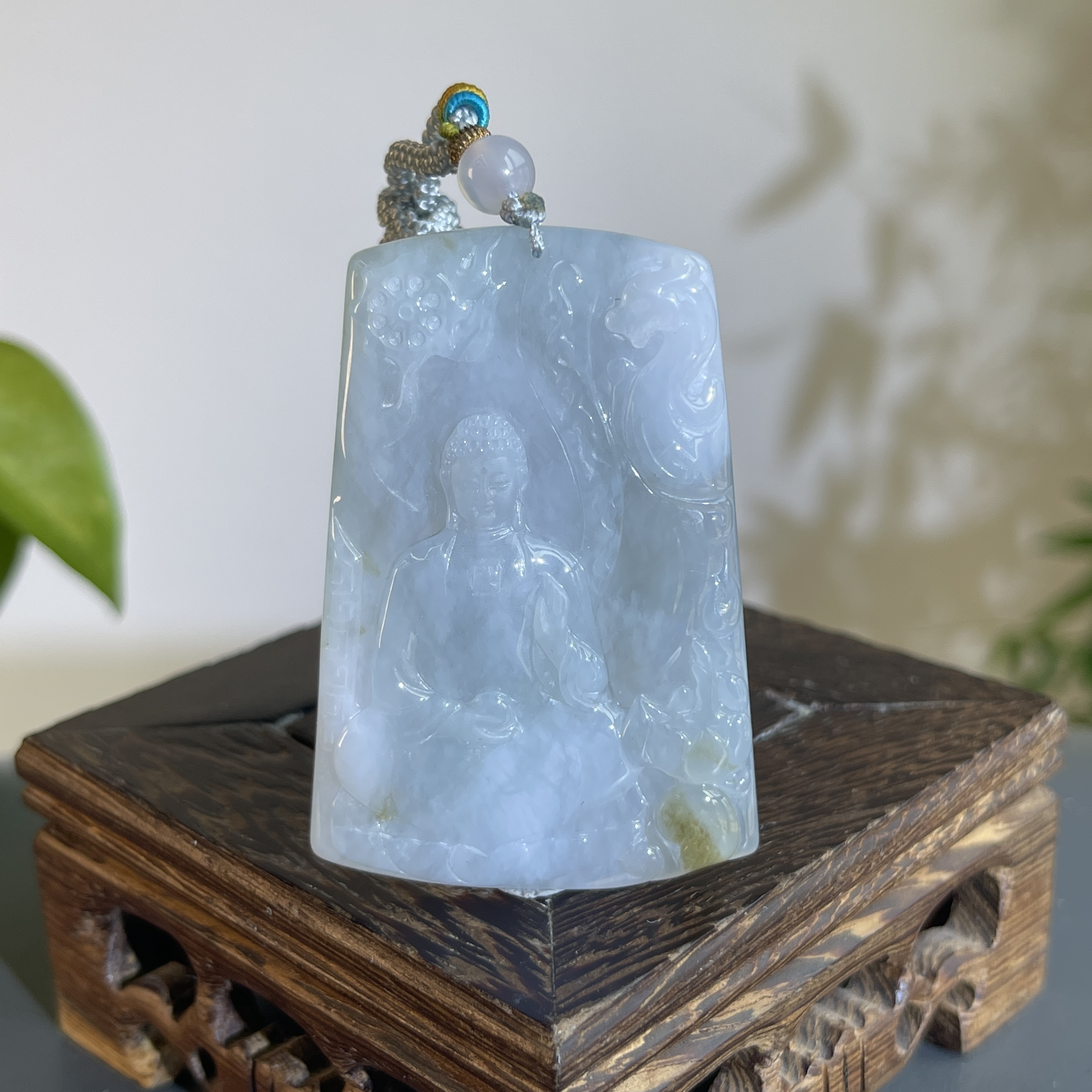 JTW28-69 天然翡翠缅甸A货 阿弥陀佛