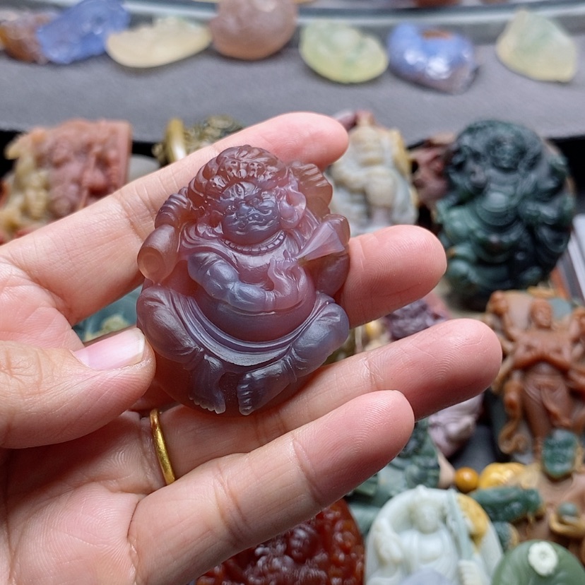 【闪购商品】未镶嵌吊坠定制玛瑙