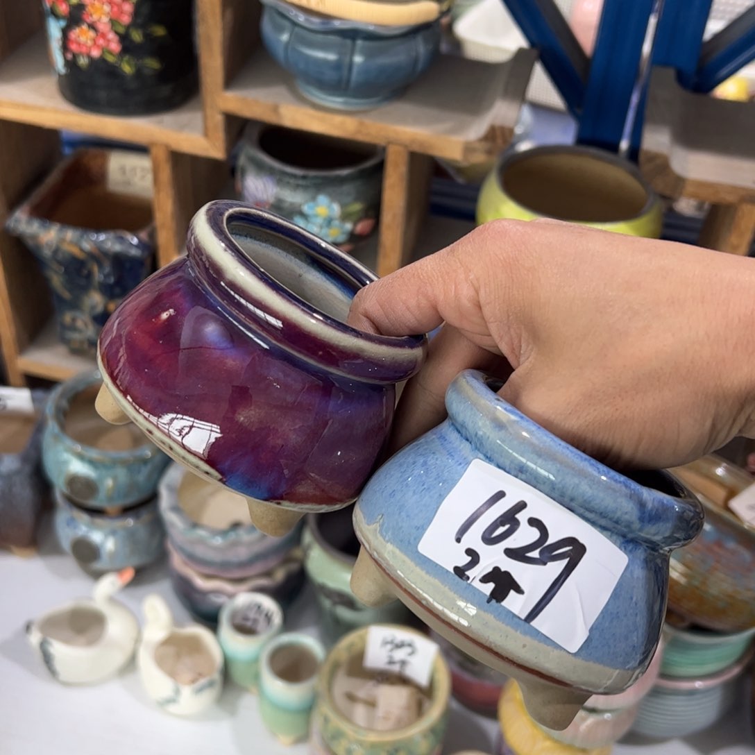 陶瓷陶瓷多肉花盆@@1629