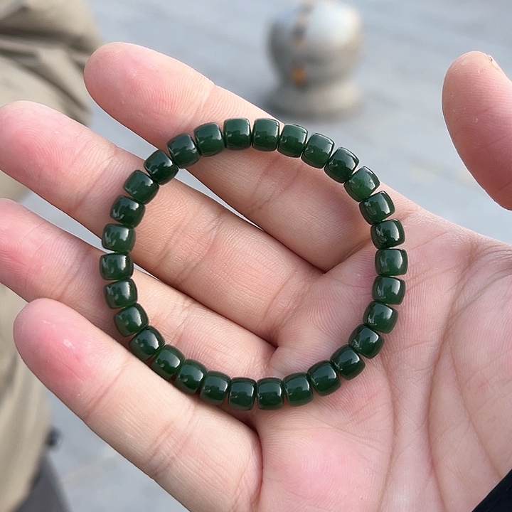 和田玉手链未镶嵌