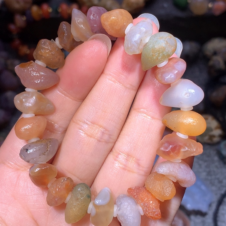 玛瑙/玉髓珠宝半成品未镶嵌