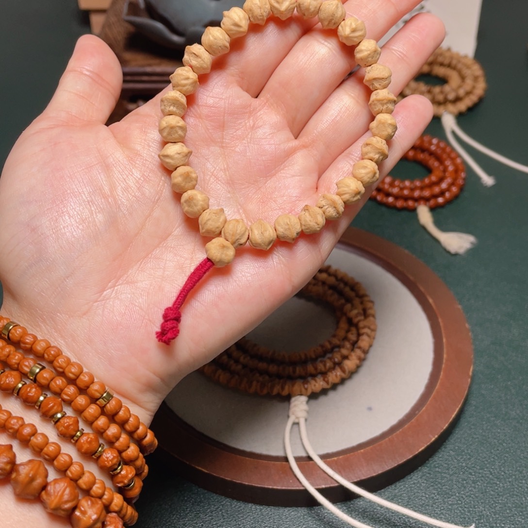 吊坠柏香籽/百香籽横打单圈