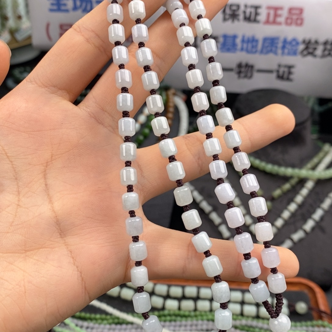 翡翠未镶嵌颈饰纯天然翡翠