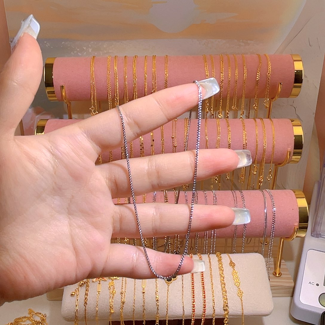 依***依桃白色肖邦45固定长