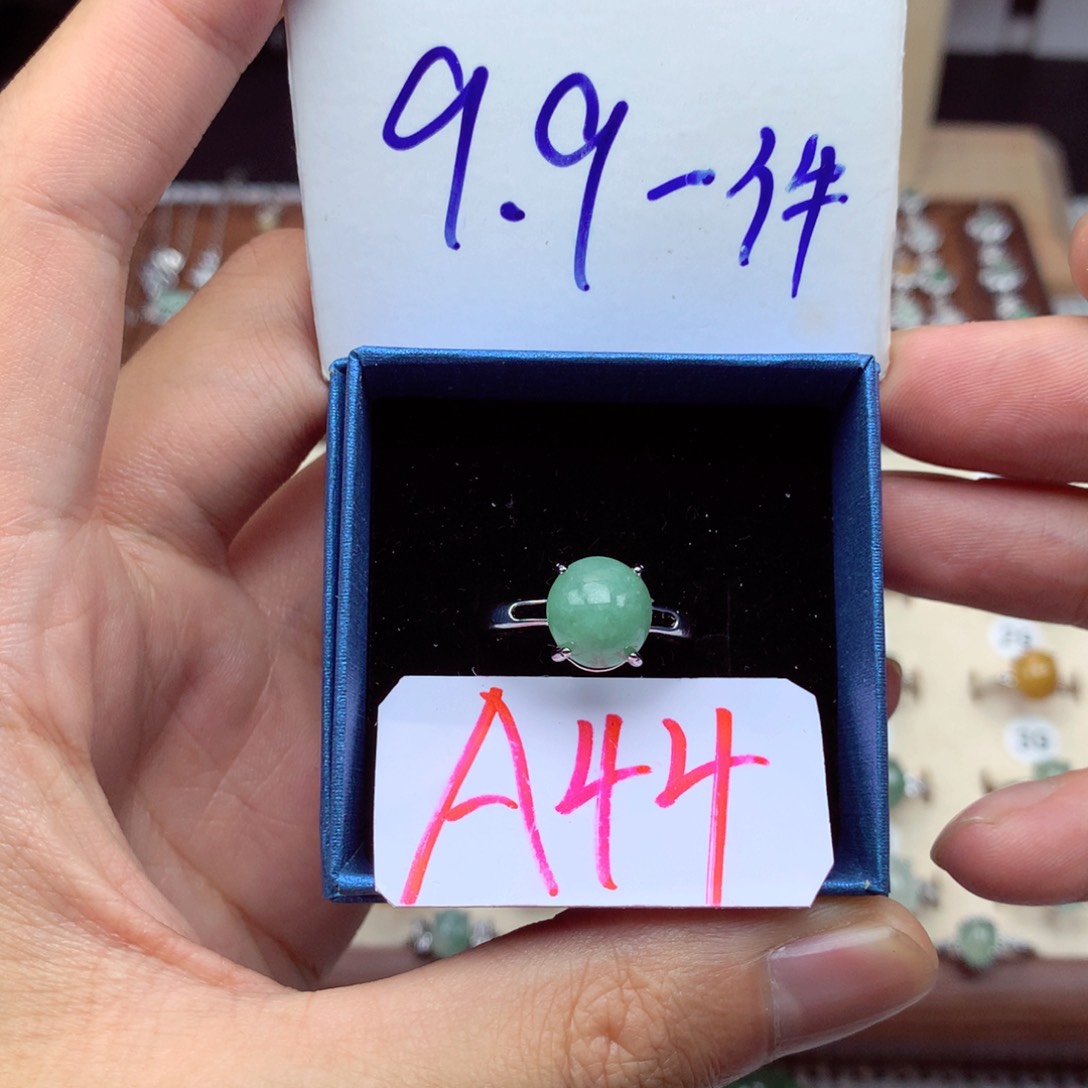 未镶嵌戒指翡翠缅甸翡翠戒指