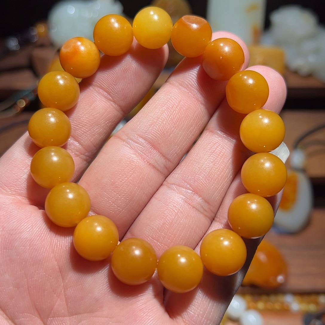 福***慧和田玉未镶嵌颈饰