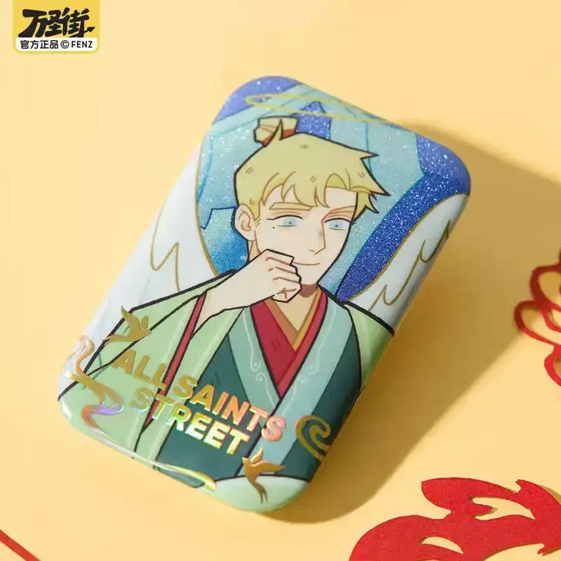 非人哉万圣街《指间流年》系列马口铁徽章盲盒